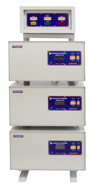 Трехфазный стабилизатор напряжения PROGRESS 30000Т -30-3 в Красногорске